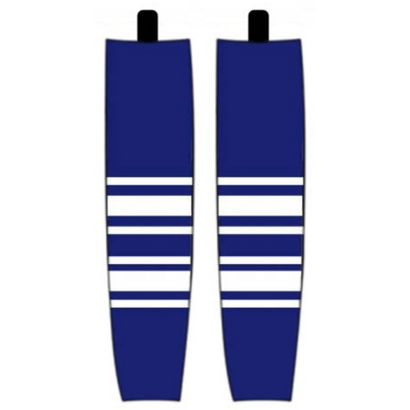 Modelline 2014 Toronto Maple Leafs Winter Classic Royal Blue Sublimated Mesh Ice Hockey Socks