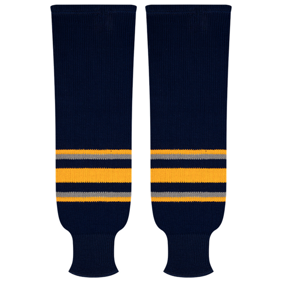 Kobe Sportswear 9802R Buffalo Sabres Road Pro Knit Ice Hockey Socks