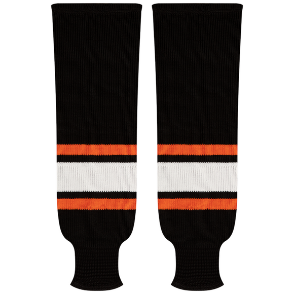 Kobe Sportswear 9805R Philadelphia Flyers Third Pro Knit Ice Hockey Socks