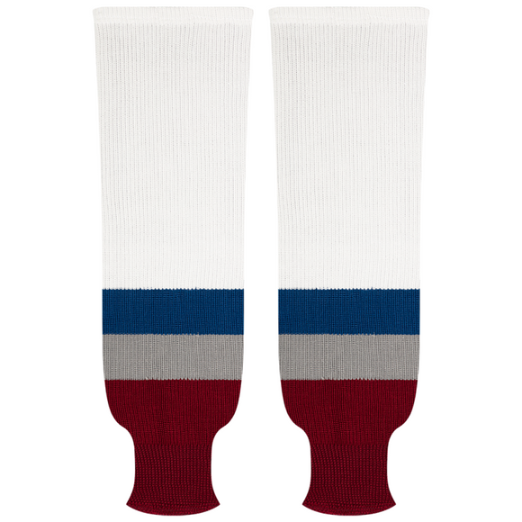 Kobe Sportswear 9835H Colorado Avalanche Home Pro Knit Ice Hockey Socks