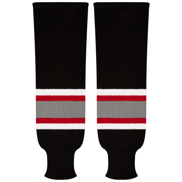 Kobe Sportswear 9836A Buffalo Sabres Away Pro Knit Ice Hockey Socks