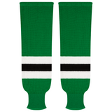 Kobe Sportswear 9849R Dallas Stars Road Pro Knit Ice Hockey Socks