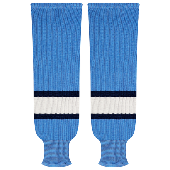 Kobe Sportswear 9852A Pittsburgh Penguins Vintage Away Pro Knit Ice Hockey Socks