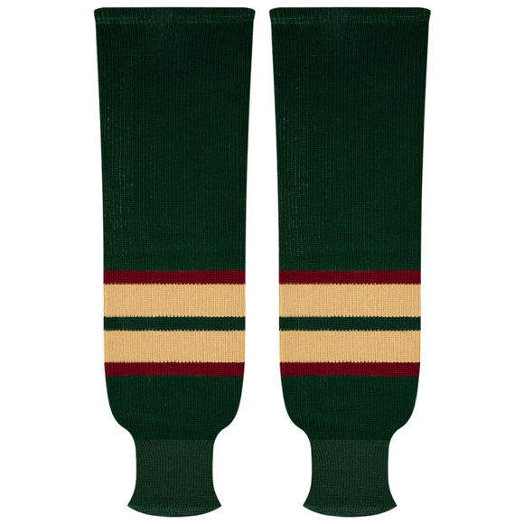 Kobe Sportswear 9856A Minnesota Wild Away Pro Knit Ice Hockey Socks