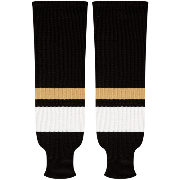 Kobe Sportswear 9866A Pittsburgh Penguins Away Pro Knit Ice Hockey Socks