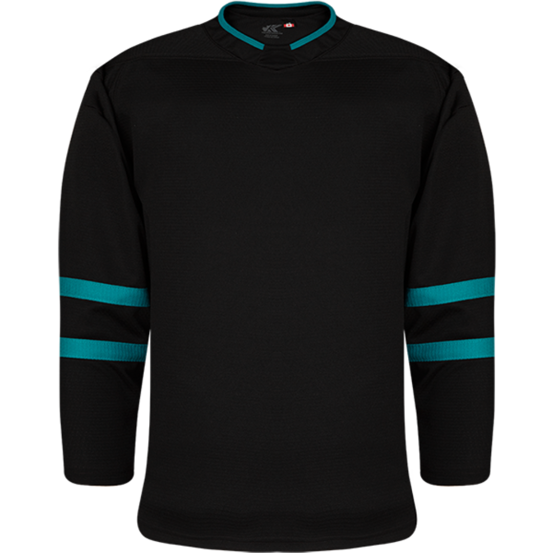 Kobe Sportswear K3G44R San Jose Sharks Third Black Pro Series Hockey J PSH Sports