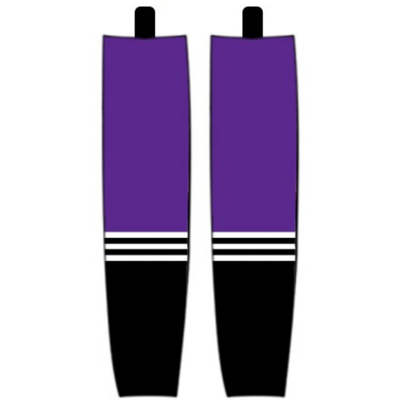 Modelline PWHL Minnesota Home Purple Sublimated Mesh Ice Hockey Socks