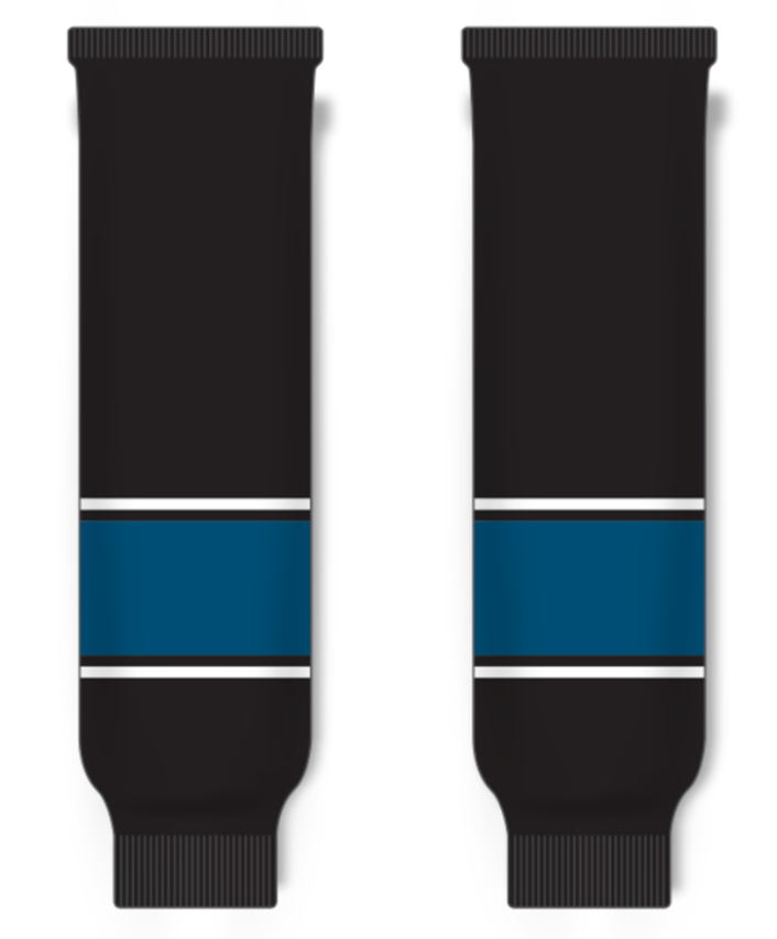 Modelline 2022 Buffalo Sabres Reverse Retro Black Knit Ice Hockey Socks Large - 28