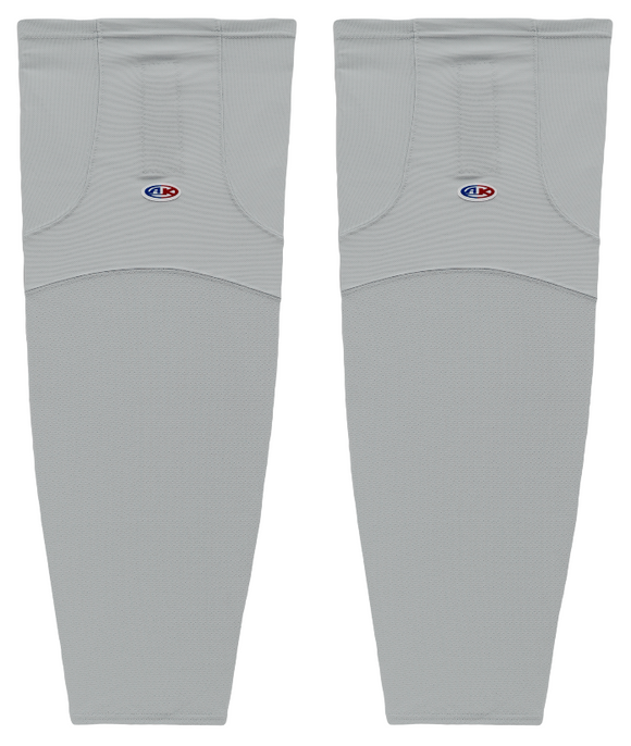 Athletic Knit (AK) HS1100-012 Grey Mesh Ice Hockey Socks
