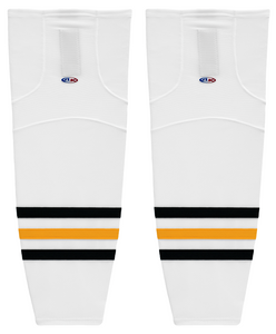 Athletic Knit (AK) HS2100-315 Pittsburgh Penguins White Mesh Ice Hockey Socks