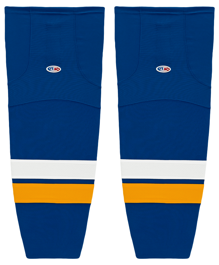 New St. Louis Blues Adidas Mens XL Reverse Retro Pro Stock Hockey Socks