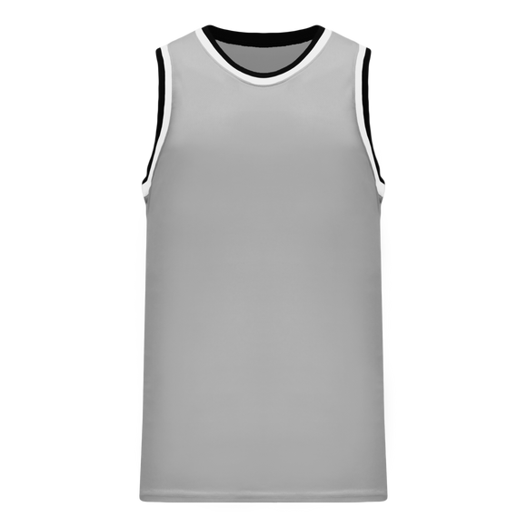 Athletic Knit (AK) B1710A-112 Adult San Antonio Spurs Grey Pro Basketball Jersey