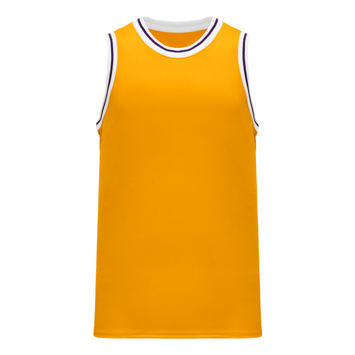 Athletic Knit (AK) B1715A-435 Adult LA Lakers Gold Pro Basketball