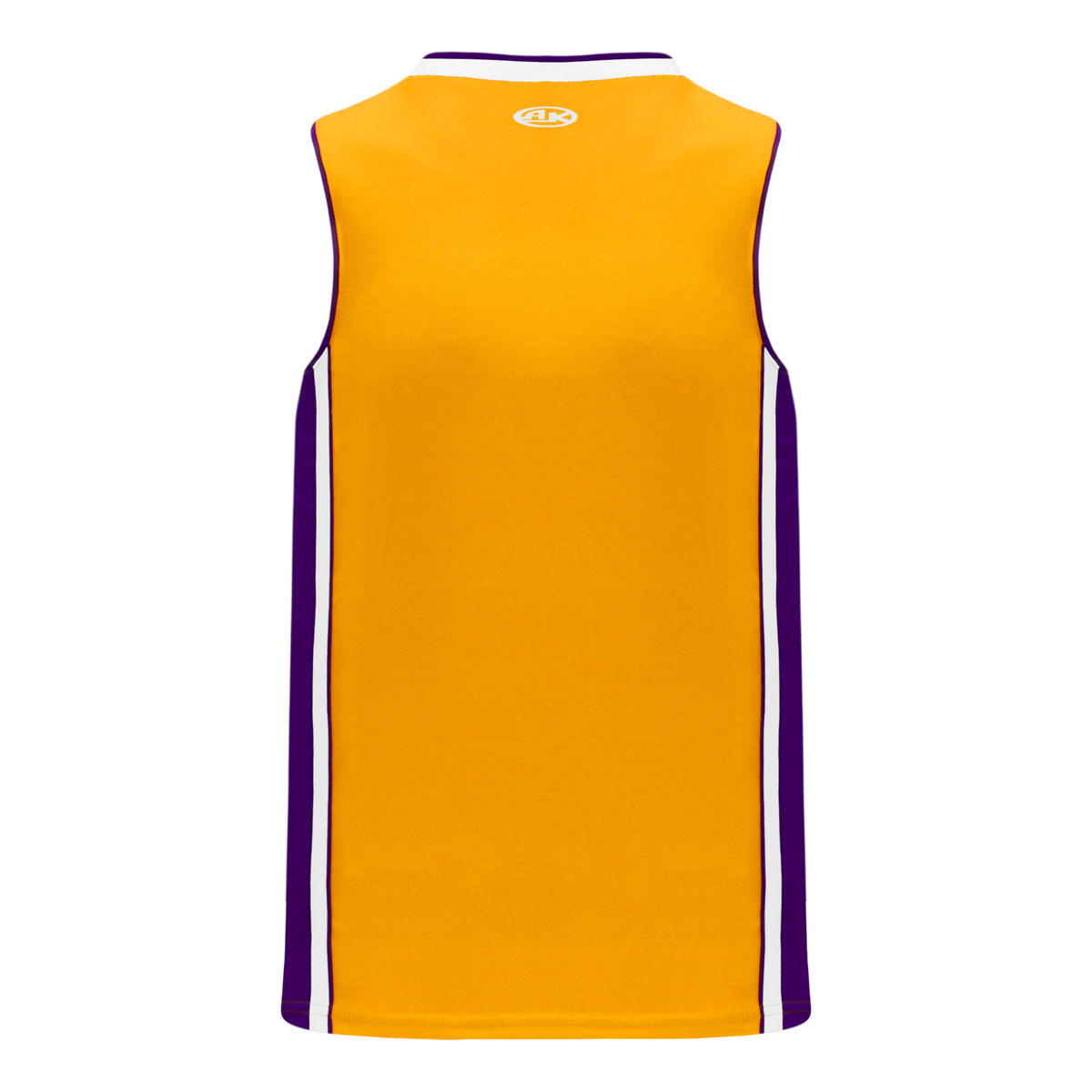 Athletic Knit (AK) B1710A-441 Adult La Lakers Purple Pro Basketball Jersey Medium