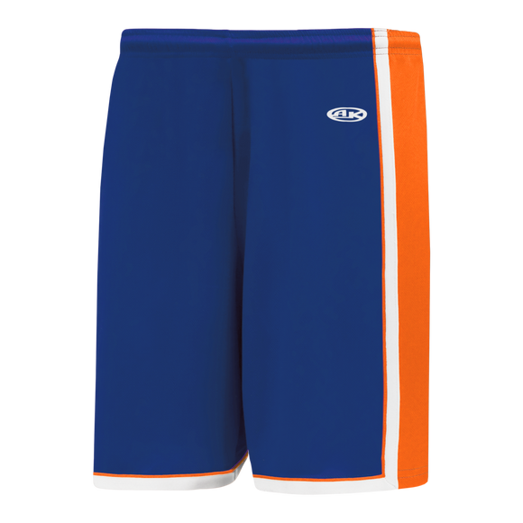 Athletic Knit (AK) BS1735A-482 Adult New York Knicks Royal Blue Pro Basketball Shorts
