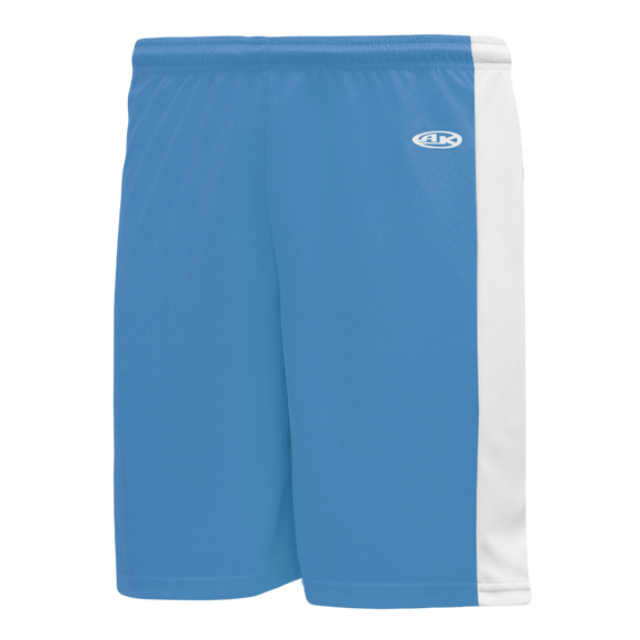 Athletic Knit (AK) VS9145M-227 Mens Sky Blue/White Pro Volleyball Shorts