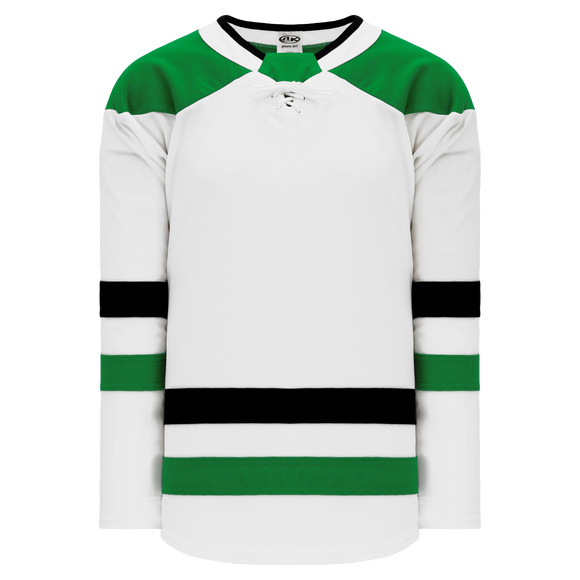 Athletic Knit (AK) H550BA-DAL824B Adult 2017 Dallas Stars White Hockey Jersey