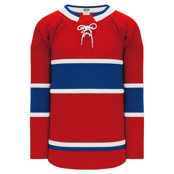 Athletic Knit (AK) H550BY-MON782B Youth 2017 Montreal Canadiens Red Hockey Jersey