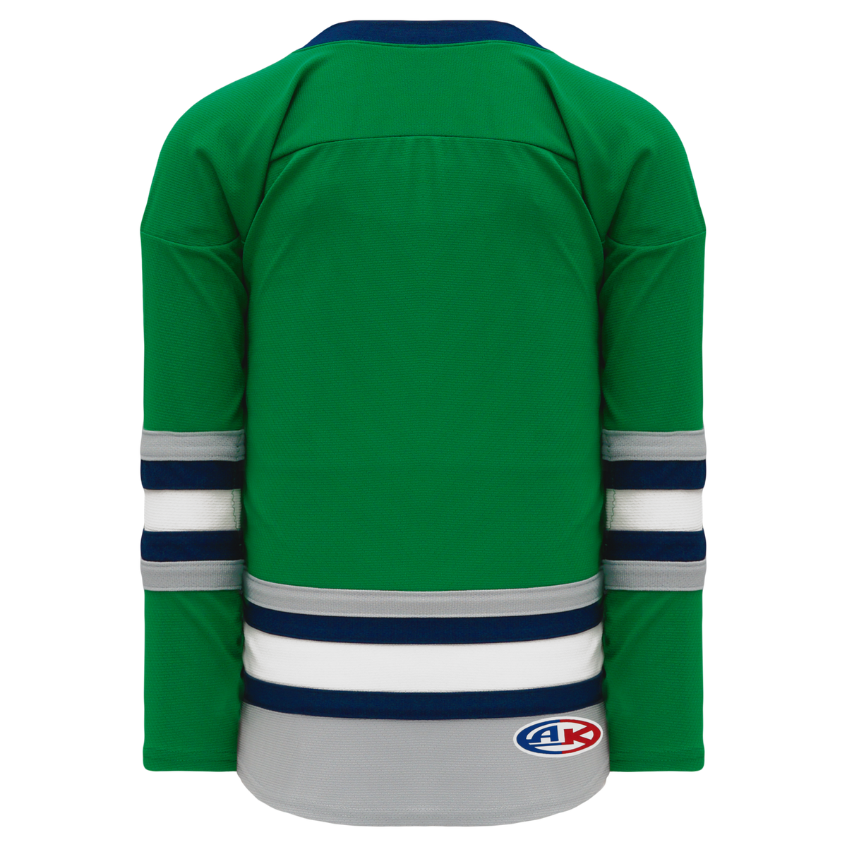 Athletic Knit (AK) H550BA-PLY843B New Adult Plymouth Whalers Kelly Green Hockey  Jersey