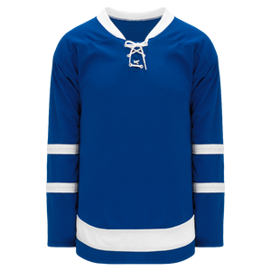 Athletic Knit (AK) H550BA-TOR204B Adult 2016 Toronto Maple Leafs Royal Blue Hockey Jersey