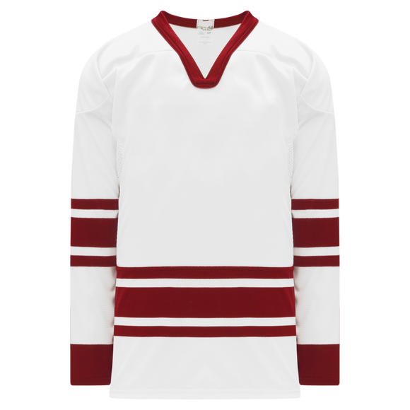 Athletic Knit (AK) Custom H850-PHO363C New Phoenix Coyotes White Hockey Jersey