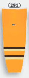Athletic Knit (AK) HS2100-554 2021 Boston Bruins Reverse Retro Tuscan Gold Mesh Ice Hockey Socks Small - 21