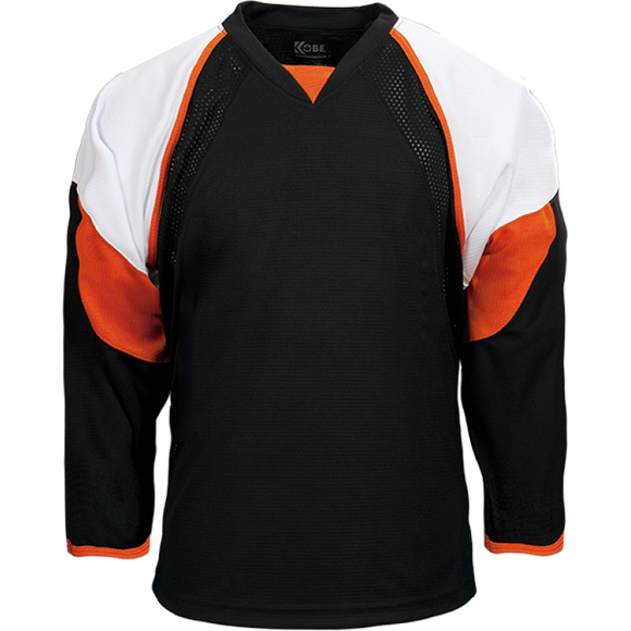 Kobe Sportswear K3G05R Philadelphia Flyers Road Black Pro Series Hockey Jersey