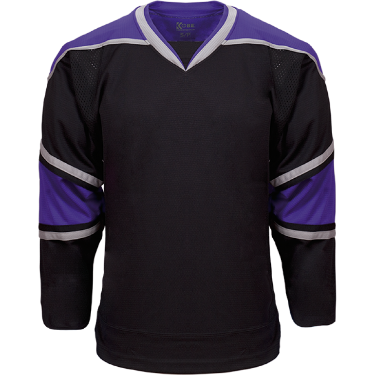 Kobe Sportswear K3G41A Los Angeles Kings Away Black Purple Pro Series PSH Sports