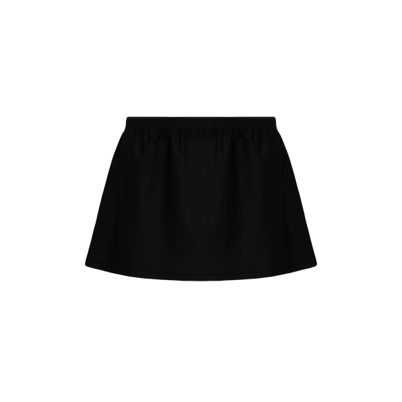 Athletic Knit (AK) LSK600-001 Ladies Black Field Lacrosse Skirt