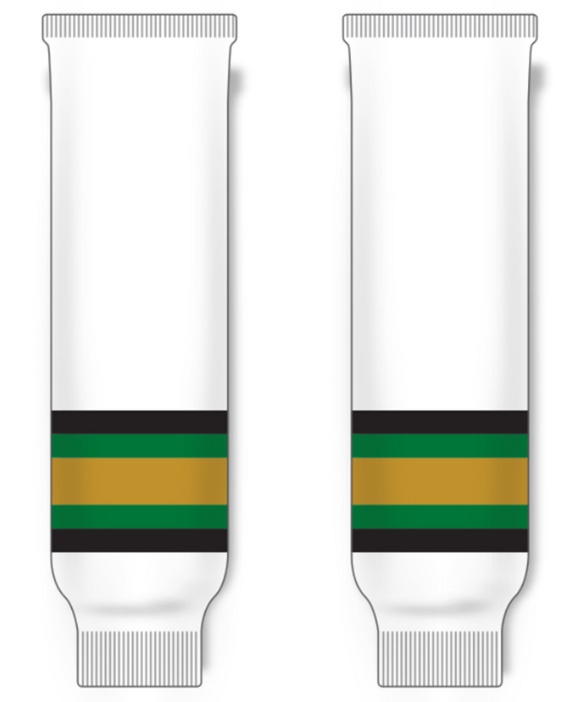 Modelline Val d'Or Foreurs Home White Knit Ice Hockey Socks