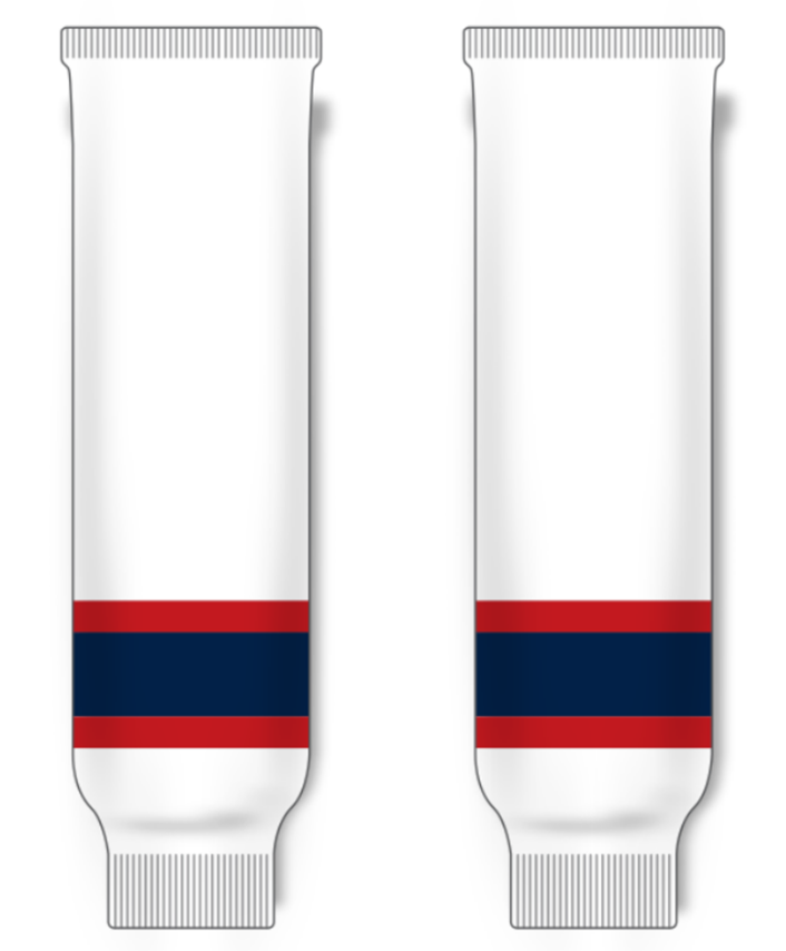 Modelline Regina Pats Alternate White Knit Ice Hockey Socks – PSH Sports