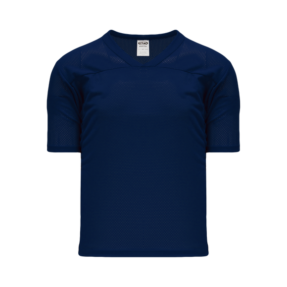 Athletic Knit (AK) TF151-004 Navy Touch Football Jersey