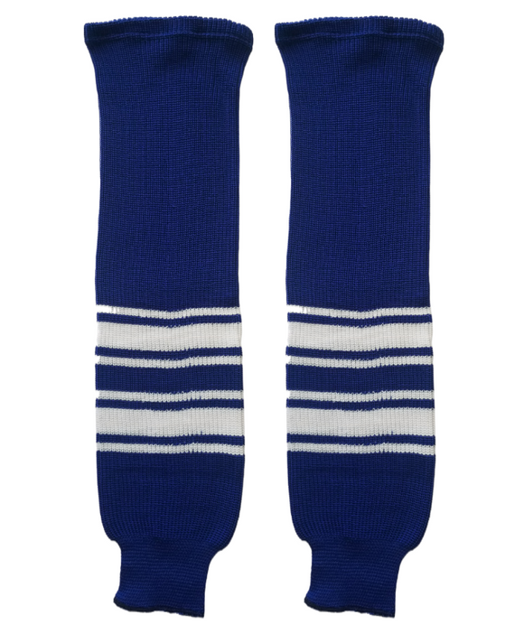 Modelline 1935-2016 Toronto Maple Leafs Third Royal Blue Knit Ice Hockey Socks