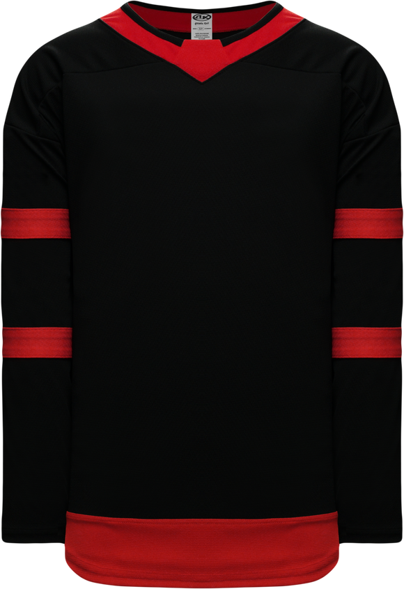 Athletic Knit (AK) H550BA-OTT700B Adult 2021 Ottawa Senators Black Hockey Jersey