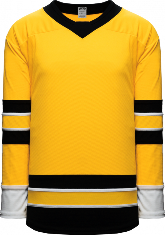 Athletic Knit (AK) H550BY-BOS554B Youth 2021 Boston Bruins Reverse Retro Tuscan Gold Hockey Jersey