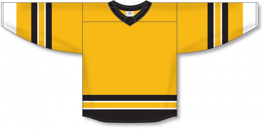 Blank Boston Bruins Reverse Retro Jersey - Athletic Knit BOS554B