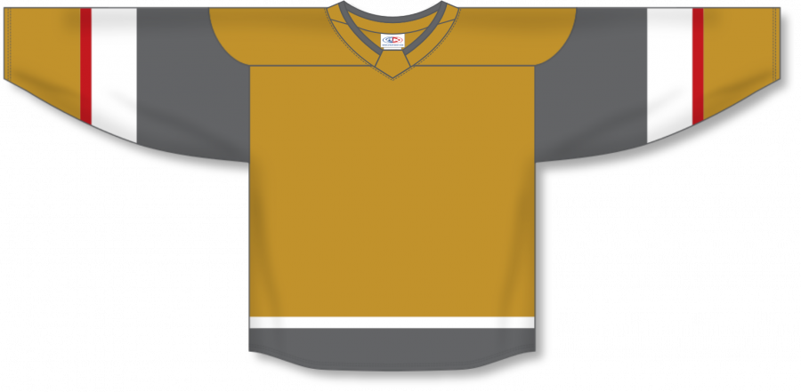 H550B-LAV394B Vegas Golden Knights Blank Hockey Jerseys