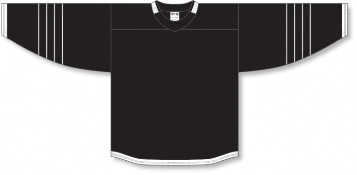 Blank NY Islanders 3rd Jersey - Athletic Knit Black NYI617B