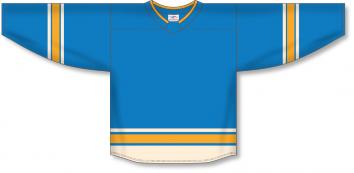 H550B-STL557B St. Louis Blues Blank Hockey Jerseys