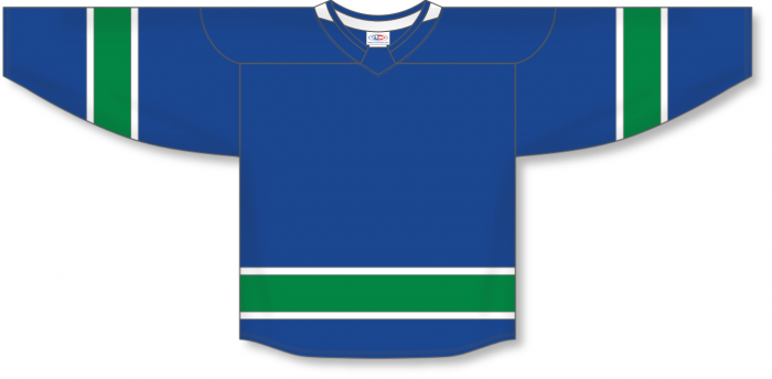 H550B-VAN378B Vancouver Canucks Blank Hockey Jerseys