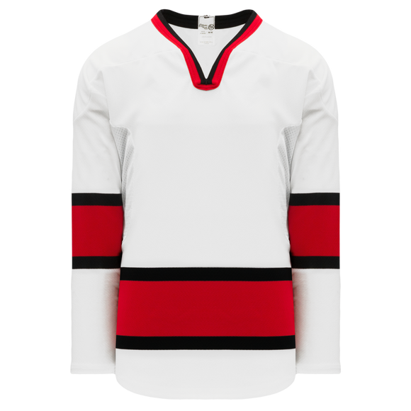 Athletic Knit (AK) H550CKY-CAN741CK Youth Pro Series - Knitted 2002 Team Canada White Hockey Jersey