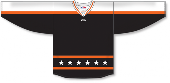 Athletic Knit (AK) Custom ZH111-ALL3088 NHL All Star Black Sublimated Hockey Jersey
