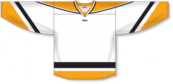 Athletic Knit (AK) Custom ZH111-PIT3060 Pittsburgh Penguins White Hockey Jersey
