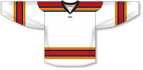 Athletic Knit (AK) Custom ZH112-KAN3029 Kansas City Scouts White Sublimated Hockey Jersey