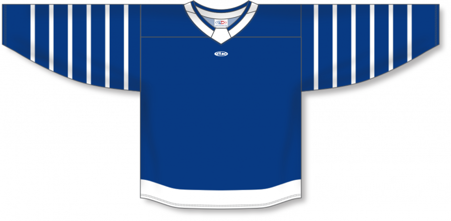 Athletic Knit AK Custom ZH181 TOR3073 2017 Toronto Maple Leafs Arenas Centennial Classic Royal Blue Sublimated Hockey Jersey Youth X Large