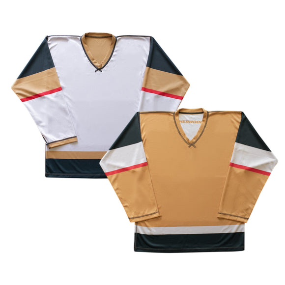Sherwood SPR300 Vegas Golden Knights NHL Reversible Hockey Jersey Home Away