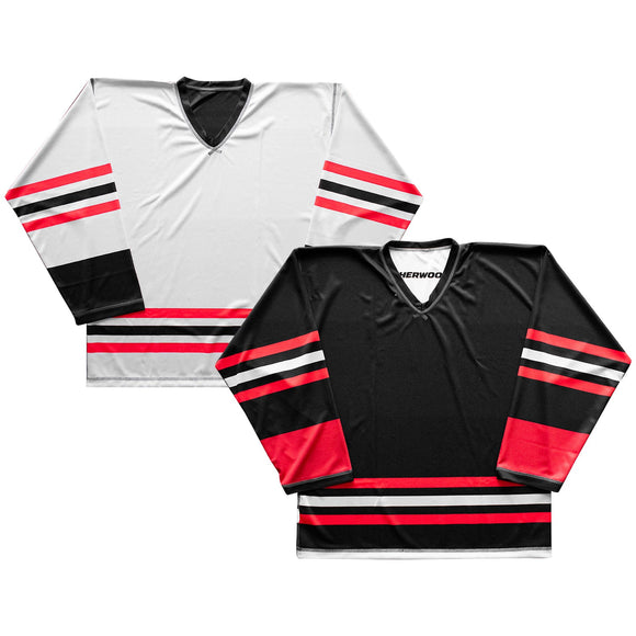 Sherwood SPR300 Chicago Blackhawks Reversible NHL Replica Hockey Jersey - Lightweight