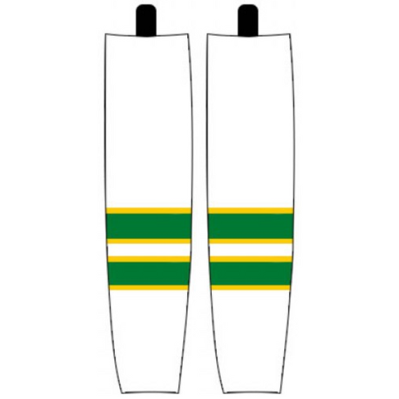 Modelline 1975-76 Minnesota North Stars Home White Sublimated Mesh Ice Hockey Socks