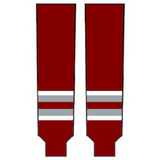 Modelline 2001 NHL All Stars World Burgundy Knit Ice Hockey Socks