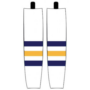 Modelline 2008 Buffalo Sabres Winter Classic White Sublimated Mesh Ice Hockey Socks
